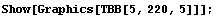 Show[Graphics[TBB[5, 220, 5]]] ;