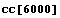 cc[6000]