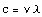 c =  