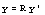 y = R y '