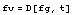 fv = D[fg, t]