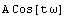 A Cos[t ]