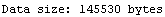 Data size: 145530 bytes