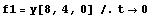 f1 = y[8, 4, 0] /.t -> 0